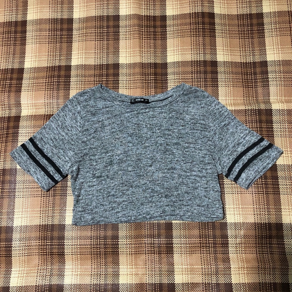 Knitted crop top